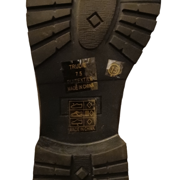 Women's Good Choices Combat Booties Trudie style - Picture 5 of 7